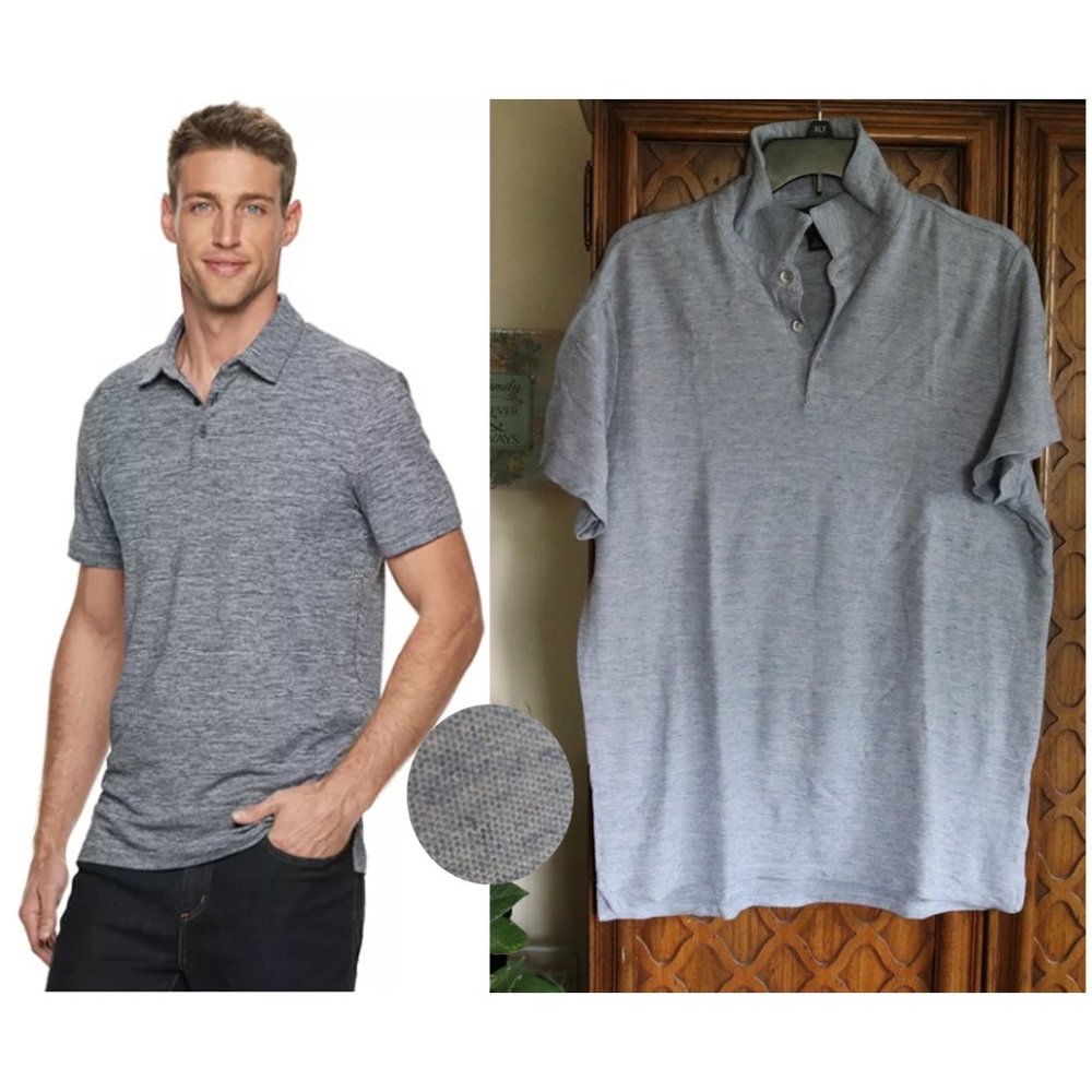Marc Anthony Luxury+ Slim-Fit Polo - Picture 1 of 13